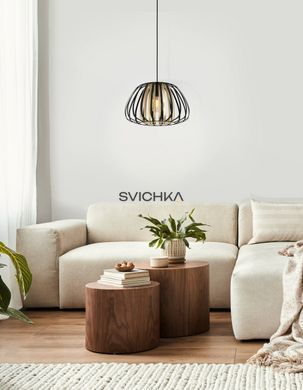 Підвісний світильник Eglo ENCINITOS Black/Gold