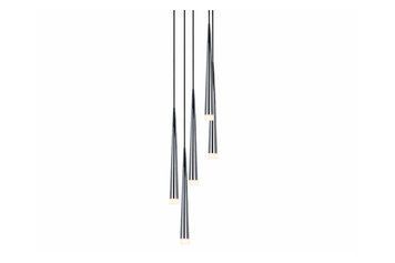 Підвісний світильник Azzardo MD1220A-5CH STYLO 5 chrome (AZ0134), Хром, Хром