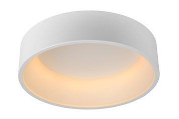 Стельовий світильник Lucide TALOWE LED &Oslash; 45,5 cm LED Dim. 1x30W 3000K White, WHITE, Білий, Білий