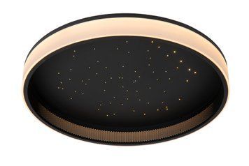 Стельовий світильник Lucide ESTREJA &Oslash; 40 cm LED Dim. 2500K/3000K Black, BLACK, Чорний, Прозорий