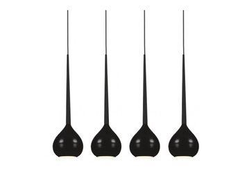 Підвісний світильник Azzardo MD1289-4BK AGA 4 pendant black (AZ1067), Чорний, Чорний