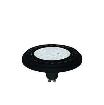9213 Лампа Nowodvorski REFLECTOR LED 9W, 4000K, GU10, ES111, ANGLE 30, LENS, BLACK CN, Чорний