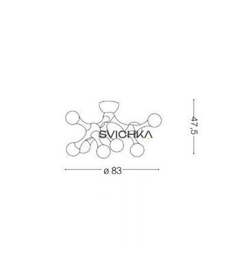 Ideal Lux NODINO PL9 Белый 149622