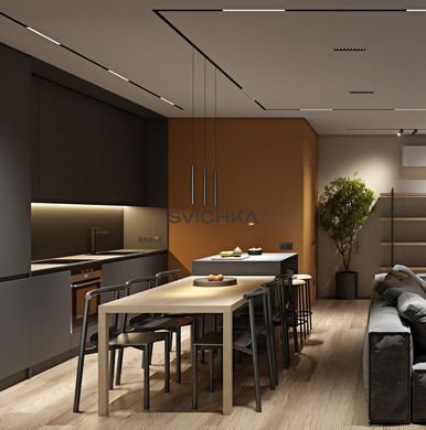 Світильник LTX лінійний IN_LINE LINEA 205, 6W, 3000К, Black
