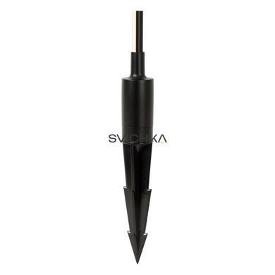 Садовий світильник Lucide LORNEX &Oslash; 4,9 cm LED 1x6W 3000K IP54 Black, BLACK, Чорний, Чорний