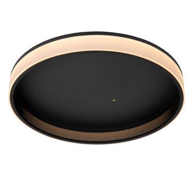Стельовий світильник Lucide ESTREJA &Oslash; 40 cm LED Dim. 2500K/3000K Black, BLACK, Чорний, Прозорий