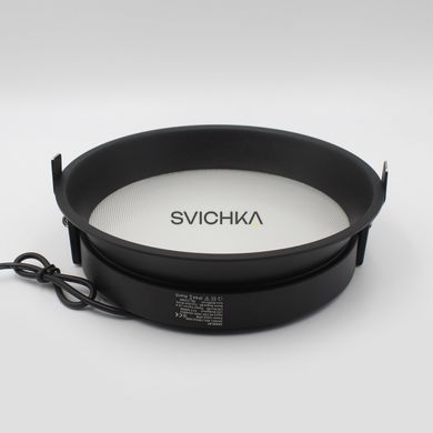 Вбудований світильник Skarlat RDL73033 20W BK 4000K, Чорний, 29
