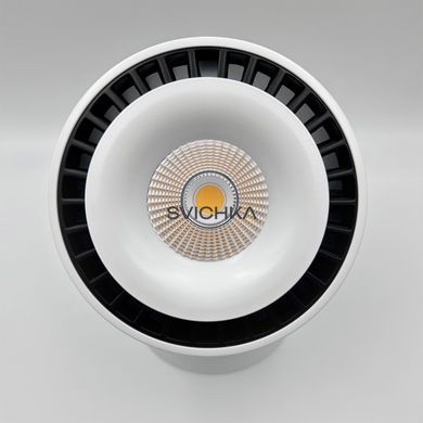 Точковий світильник Skarlat RSLC7560 28W WH+BK 4000K, Білий/чорний, 40