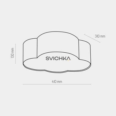 Люстра TK Lighting 4228 Cloud Mini - 4228, Білий, Білий