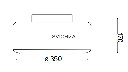 Подвесной светильник Ideal Lux Topico sp d45