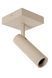 Потолочный точечный светильник Lucide GRADO 1xGU10 (MR11) Taupe, Taupe, Бежево-коричневий, Бежево-коричневий