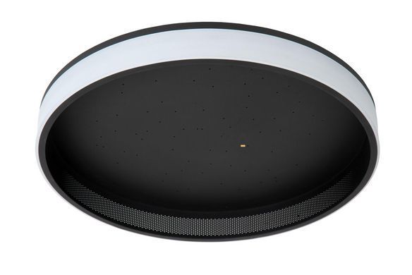 Стельовий світильник Lucide ESTREJA &Oslash; 40 cm LED Dim. 2500K/3000K Black, BLACK, Чорний, Прозорий
