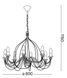 Ideal Lux CORTE SP8 Ржавчина 057194