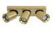 Стельовий точковий світильник Lucide NIGEL LED Dim to warm GU10 3x5W 2200K/3000K Matt Gold / Brass, Matt Gold / Brass