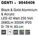 Підвісний світильник Nova luce GENTI 6 Black/Gold