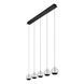 Подвесной светильник Lucide SENTUBAL LED Dim. 5x5,3W 2700K Black, BLACK