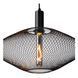Підвісний світильник Lucide MESH &Oslash; 45 cm 1xE27 Black, BLACK, Чорний, Чорний