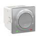 Термостат кімнатний Schneider Electric Unica New 8А, алюминий, Алюміній