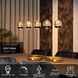 Подвесной светильник Lucide SENTUBAL LED Dim. 5x5,3W 2700K Black, BLACK