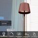 Акумуляторна настільна лампа для дому та вулиці Lucide JUSTINE Battery pack/batteries LED Dim. 1x2W 2700K IP54 With wireless charging pad Rust Brown, Rust Brown