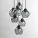 Подвесной светильник TK Lighting Cubus 7, Graphite