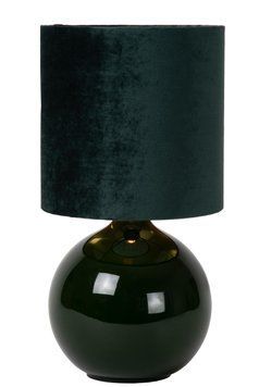 Настільна лампа Lucide ESTERAD 1xE14 Green, Green, Зелений, Золотий, Зелений