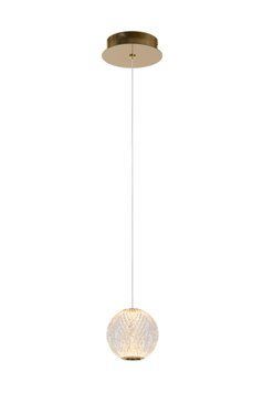 Підвісний світильник Lucide CINTRA &Oslash; 14 cm LED 1x5,7W 2700K Transparant, Transparant