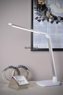Настільна лампа Lucide VARIO LED LED Dim to warm 1x8W 2700K/6500K White, WHITE