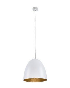 Підвісний світильник Nowodvorski Egg 38 White/Gold