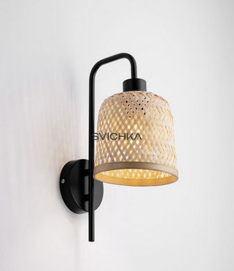 Бра Nova luce Intra, Black/Bamboo