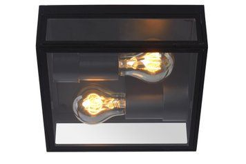 Стельовий світильник для дому і вулиці Lucide DUKAN 2xE27 IP65 Black, BLACK