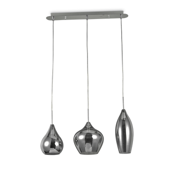 Ideal Lux SOFT SP3 Smoked Glass 111865