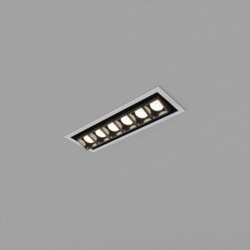 Встроенный светильник Skarlat RSL74109 6&times;2W WH+BK 4000K