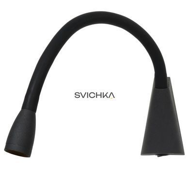 Бра Lucide GALEN LED LED 1x3W 3000K Black, BLACK