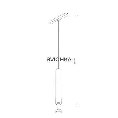 Трековий світильник Nowodvorski LVM Roller Led 1x9w 3000K, Black