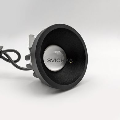 Встроенный светильник Skarlat RSL74091-2.5 7W BK 4000K