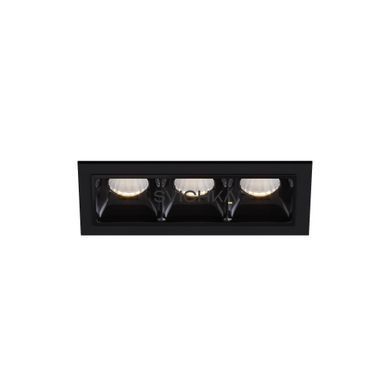 Светильник точечный врезной KLOODI KD-POINT 3X2 6W 3K BK