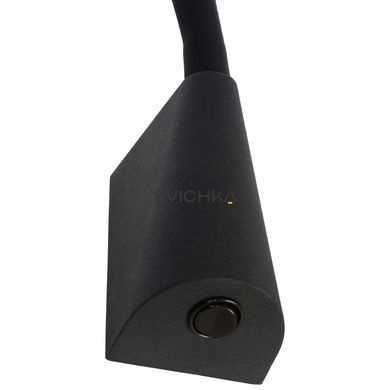 Бра Lucide GALEN LED LED 1x3W 3000K Black, BLACK