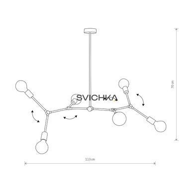 Люстра Nowodvorski TWIG 9138