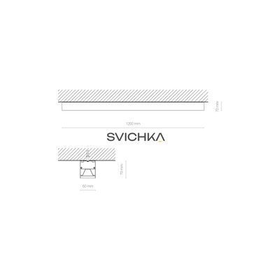 Линейный светильник Nowodvorski Cl Office Pro 120, 31W, 3000K
