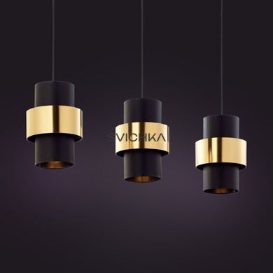 Підвіс CALISTO 4378 TK LIGHTING - 4378, Чорний, Золотий, Чорний