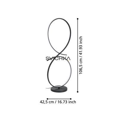 Торшер Eglo SERPINS, Black
