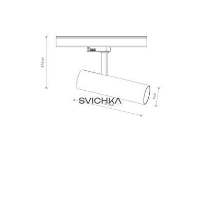 Трековый светильник Nowodvorski CTLS MILO LED 1x15W 3000K