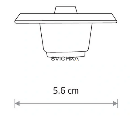 Заглушка для 3-х фазной трековой системы Nowodvorski CTLS Recessed Dead End Cap