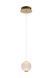 Подвесной светильник Lucide CINTRA &Oslash; 14 cm LED 1x5,7W 2700K Transparant, Transparant