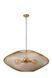 Підвісний світильник Lucide MESH &Oslash; 85 cm 3xE27 Matt Gold / Brass, Matt Gold / Brass, Matt Gold / Brass, Matt Gold / Brass