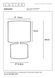 Настільна лампа Lucide GREASBY &Oslash; 14 cm 1xE14 Grey, Grey