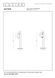 Аккумуляторная настольная лампа для дома и улицы Lucide ANTRIM Battery pack/batteries LED Dim. 1x2,2W 2700K IP54 With wireless charging pad Black, BLACK, Черный, Черный, Черный