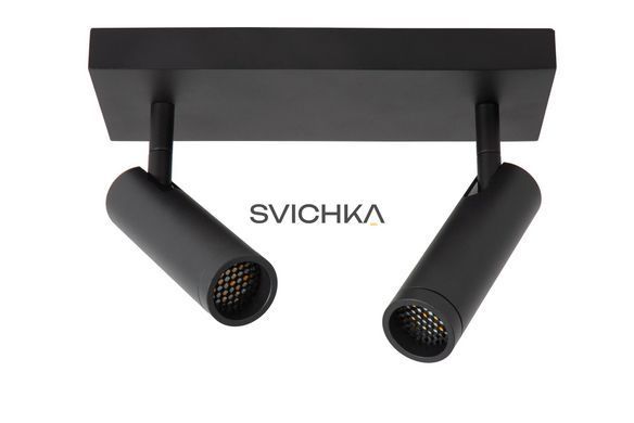 Потолочный точечный светильник Lucide GRADO 2xGU10 (MR11) Black