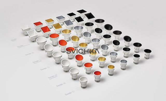 Точечный светильник Arkos Light SWAP ASYM M A2162211W